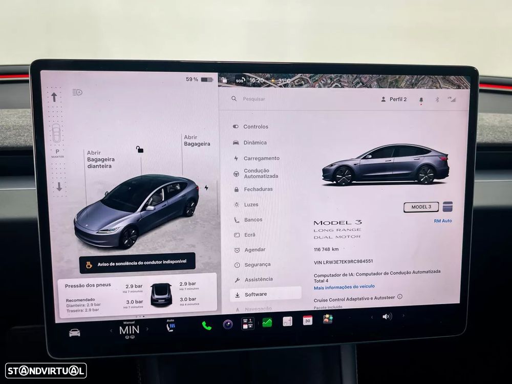 Tesla Model 3 Long Range Tração Integral Premium - 13