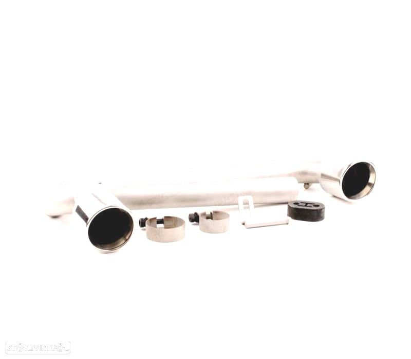 CONJUNTO PONTEIRAS DE ESCAPE DUPLA BMW F30 F31 10-18 LOOK M PERFORMANCE - 5