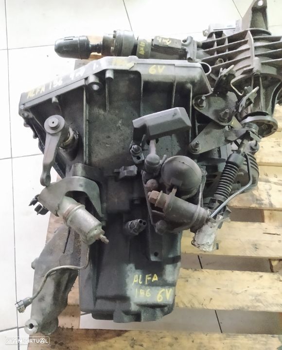 caixa Q4 Alfa Romeo 156 1.9jtd 16v 150cv caixa 6 velocidades 4x4 - 2