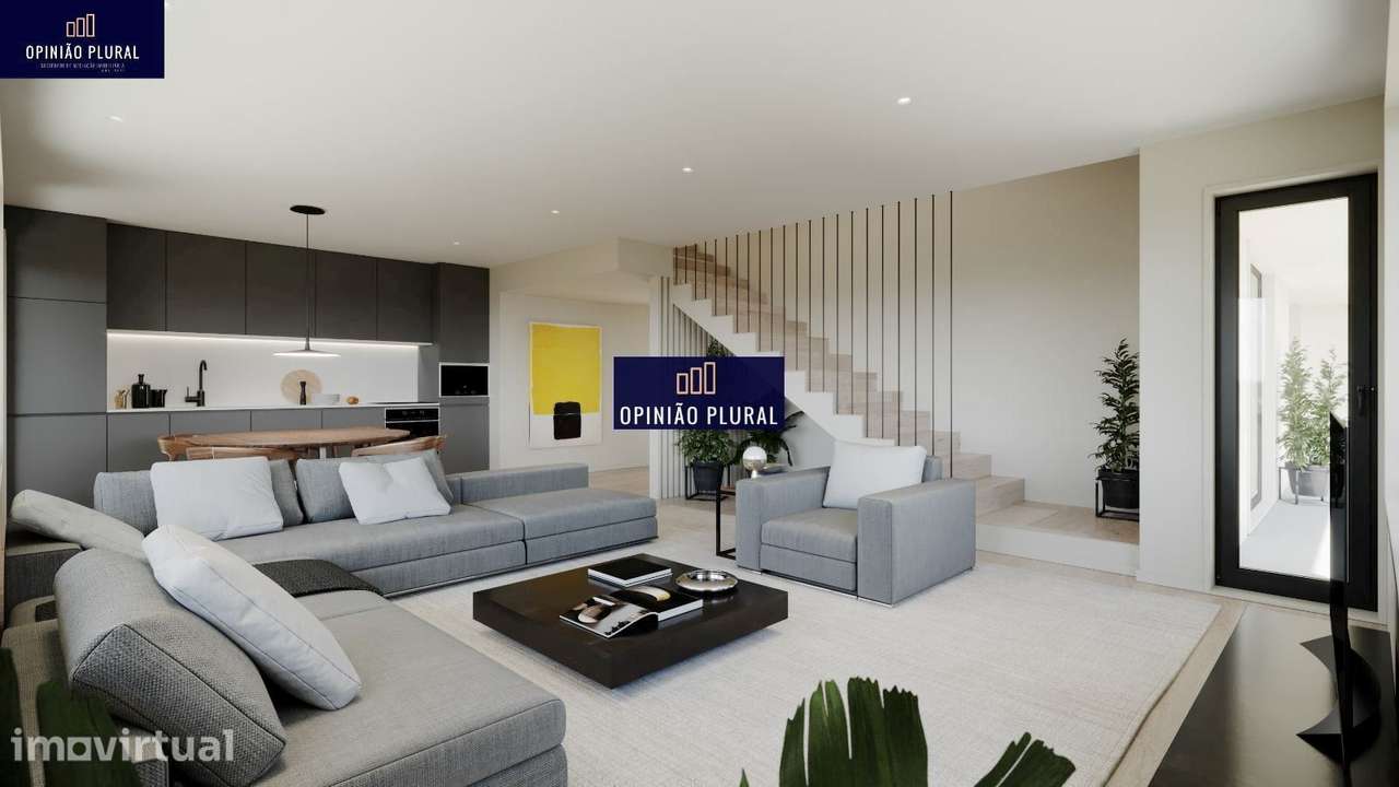 Moderno Duplex T4 em Valadares: Conforto e Estilo - Grande imagem: 4/14