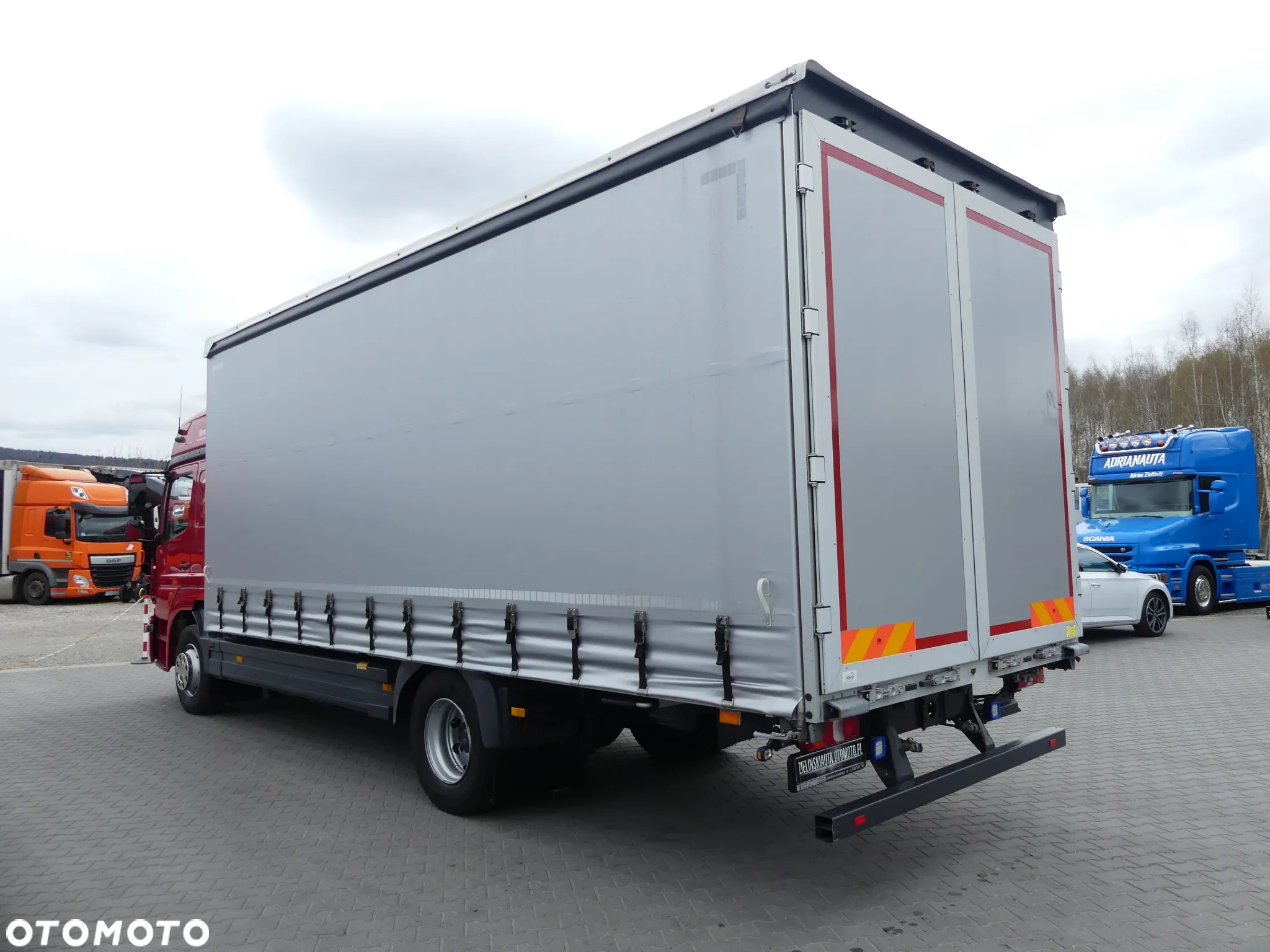 Mercedes-Benz ATEGO 1524 / FIRANKA / EURO 6 / GLOB / 6-CYLINDROWY / - 6