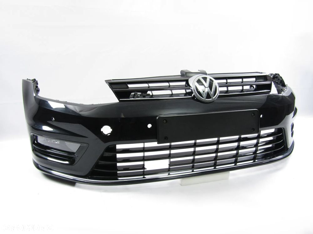 Zderzak przedni VW Golf 7 12 - 17 R Line Sprysk. / Pdc-4 Lakier LC9X - 2