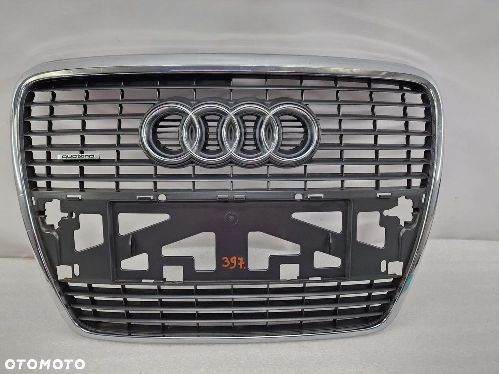 AUDI A6 C6 4F0 04- ATRAPA / GRILL PRZEDNI PRZÓD , NR 4F0853651 , NR AUKCJI GL397(D) - 1