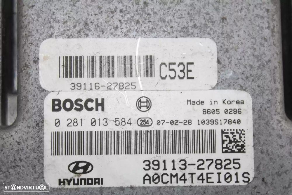 CENTRALINA MOTOR UCE HYUNDAI SANTA FÉ II 2007 -3911327825 - 1