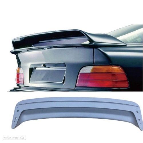 Aileron / Lip / Spoiler Traseiro Para BMW E36 2 / 4 portas M3 Look em plástico ABS - 1
