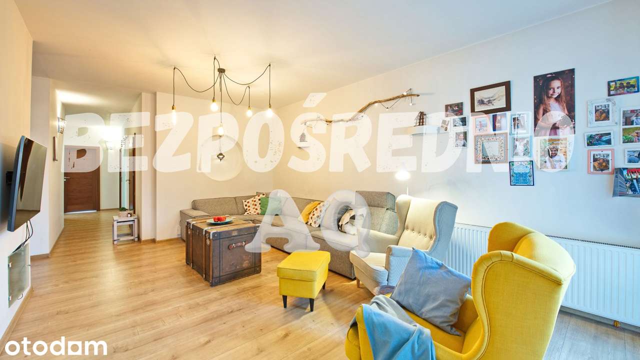 Bezpośrednio 122 m z ogrodami - 4 pokoje, 2 łazienki, 2 garderoby
