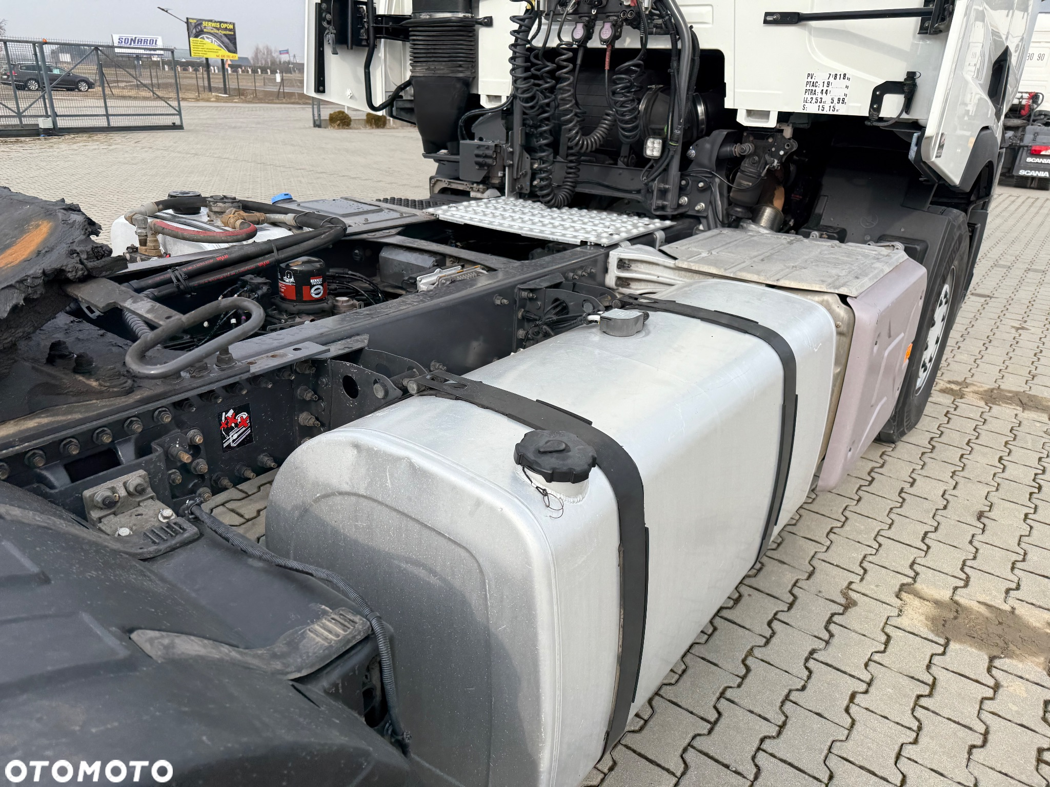Renault T520 / HYDRAULIKA 2 OBWODY / 13L / BL. MOSTU / Z FRANCJI / STAN BDB / / / - 13
