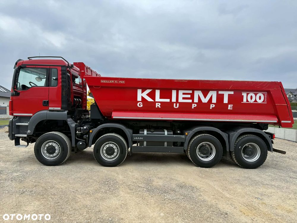 MAN TGS 41.460 *8X8, WYWROTKA, MEILLER KIPPER, EURO 6, 345TYŚ PRZEBIEGU* - 8