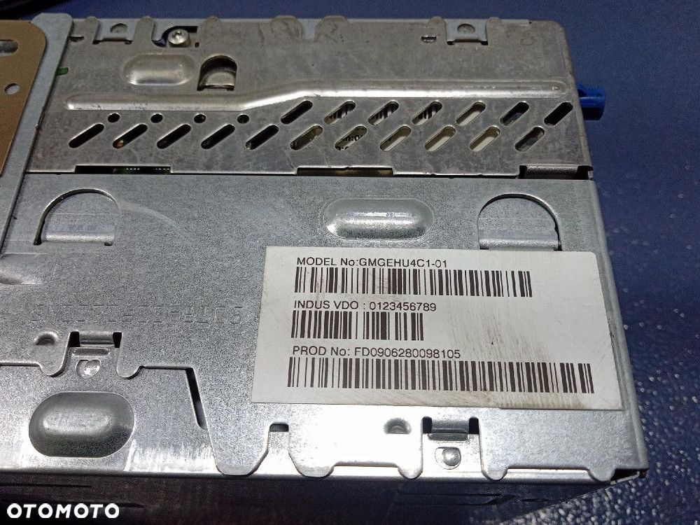 OPEL ZAFIRA B 05- RADIO OEM FABRYCZNE CD70 NAVI NAWIGACJA 13188465 - 7