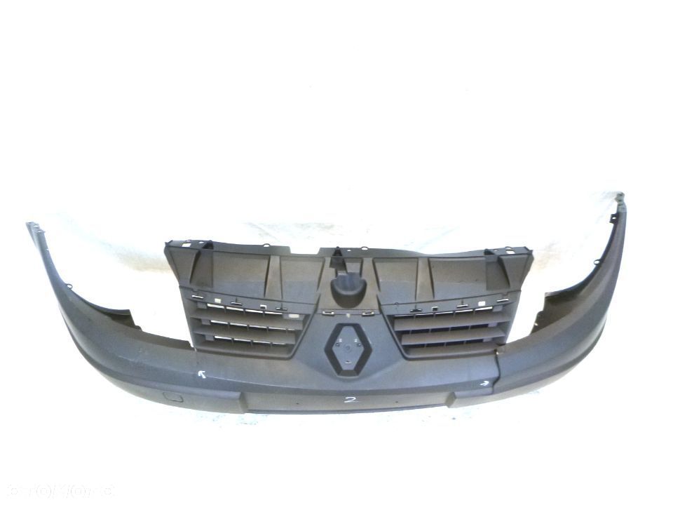 renault scenic ii 2 zderzak przód przedni nowy uszkodzony - 3
