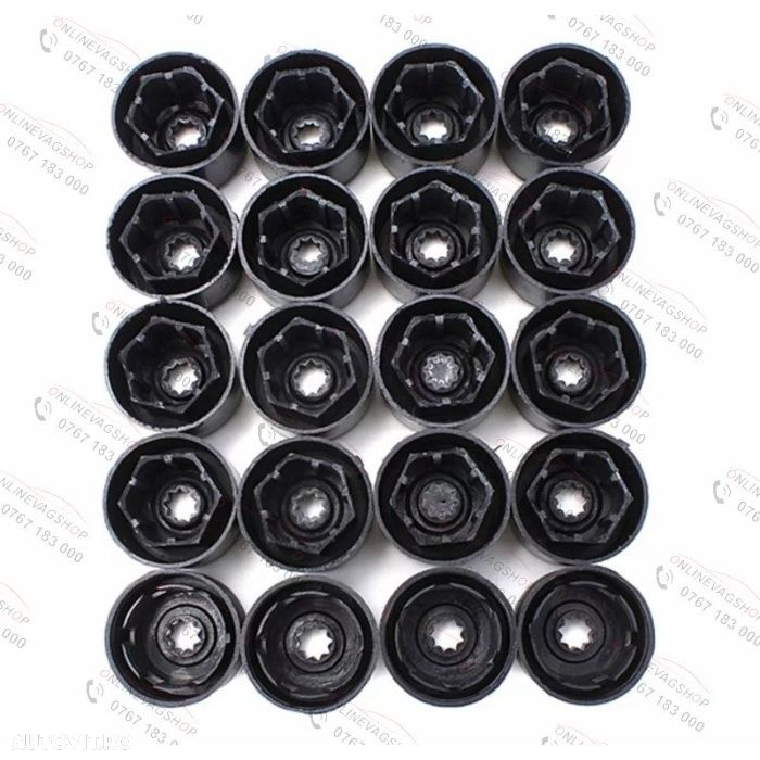 Capace prezon 17mm set 20 buc Volkswagen noi - 6