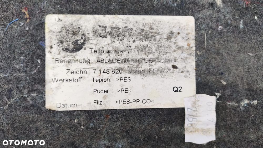 PAS TYLNY WANNA ĆWIARTKA BŁOTNIK OKULAR LAMPY BELKA WZMOCNIENIE ŚLIZG ZDERZAKA TYŁ LE MANS BLAU 381/5 BMW E90 - 17