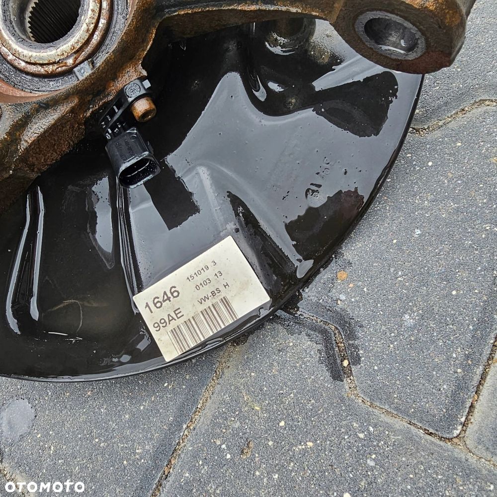 VW T6 2.0 TDI zwrotnica amortyzator mcperson kopyto lewy przód 7E5413031 - 4