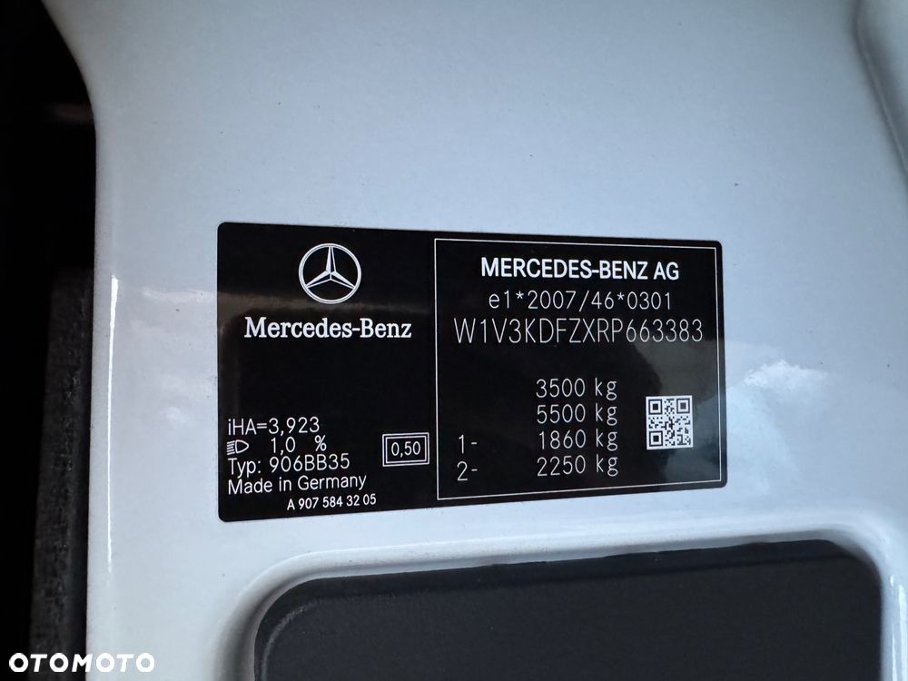Mercedes-Benz Sprinter 317 CDI Euro 6 1950ccm - 170KM 3,5t 2023 Furgon Blaszak - 29