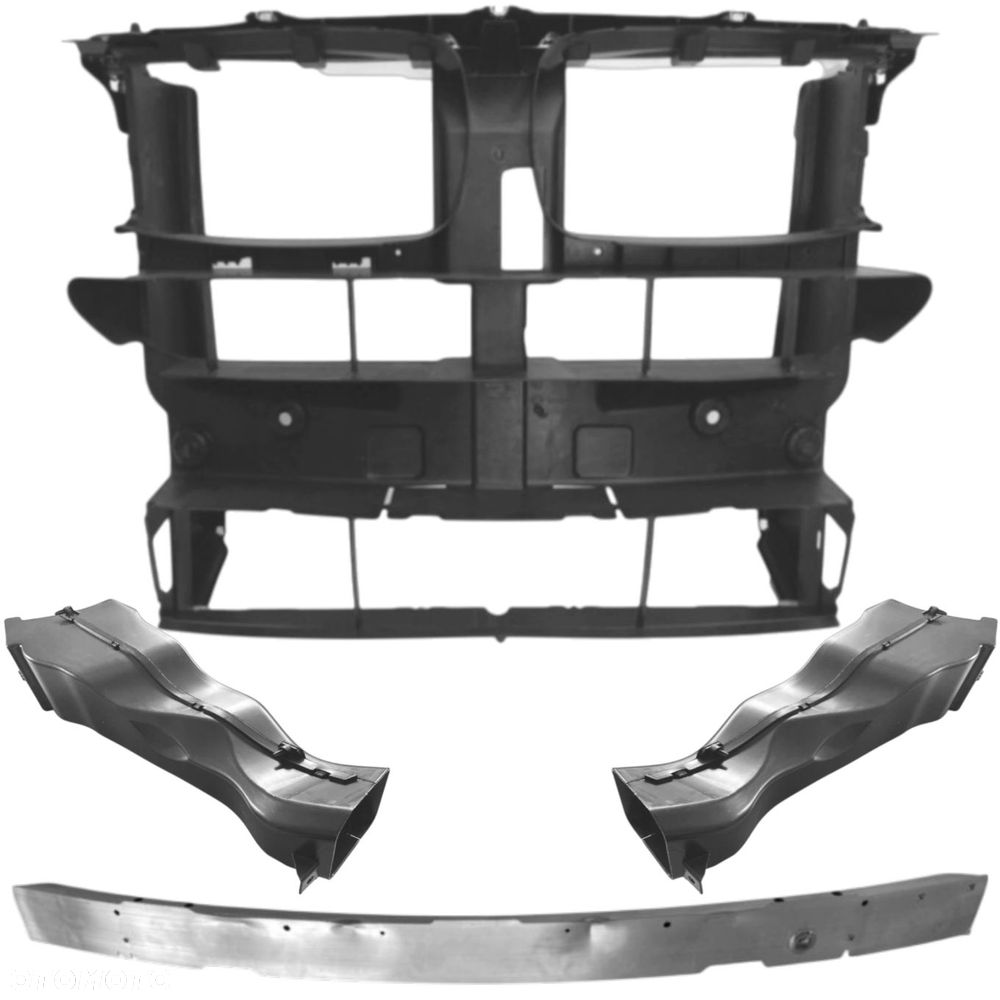 PAS PRZEDNI Wzmocnienie czołowe wlot powietrza BELKA RURA BMW X5 F15 X6 F16 - 1