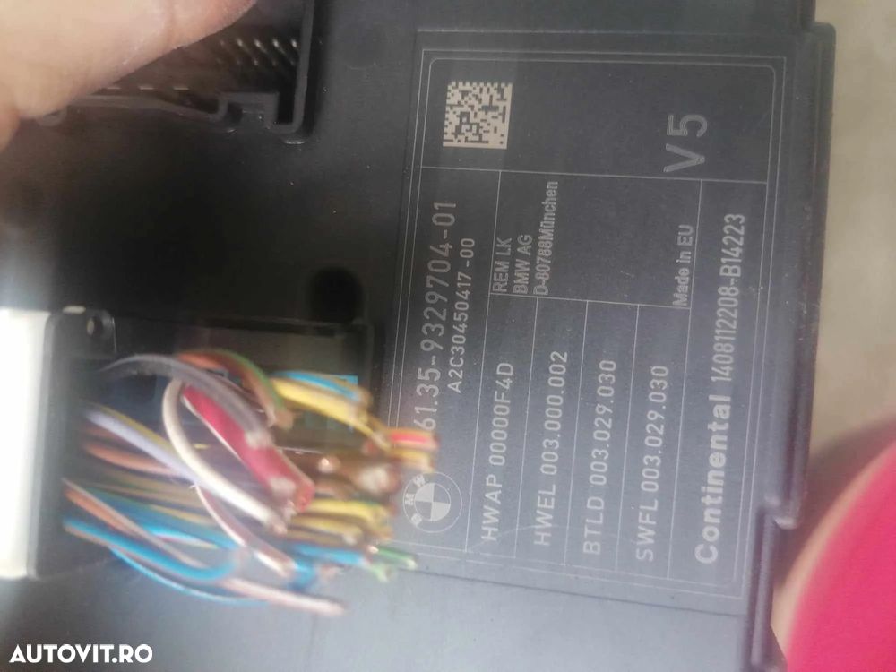 Modul confort bmw seria 2 f22, seria 4 f32 6135 9329704 01 - 2