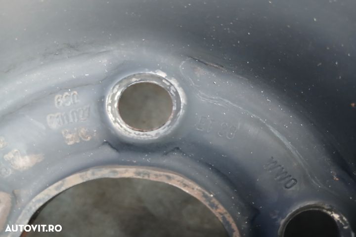 Jante tabla cu anvelope 15 - set 6C0601027B 6C0601027C  185/60 R15 6J - 7