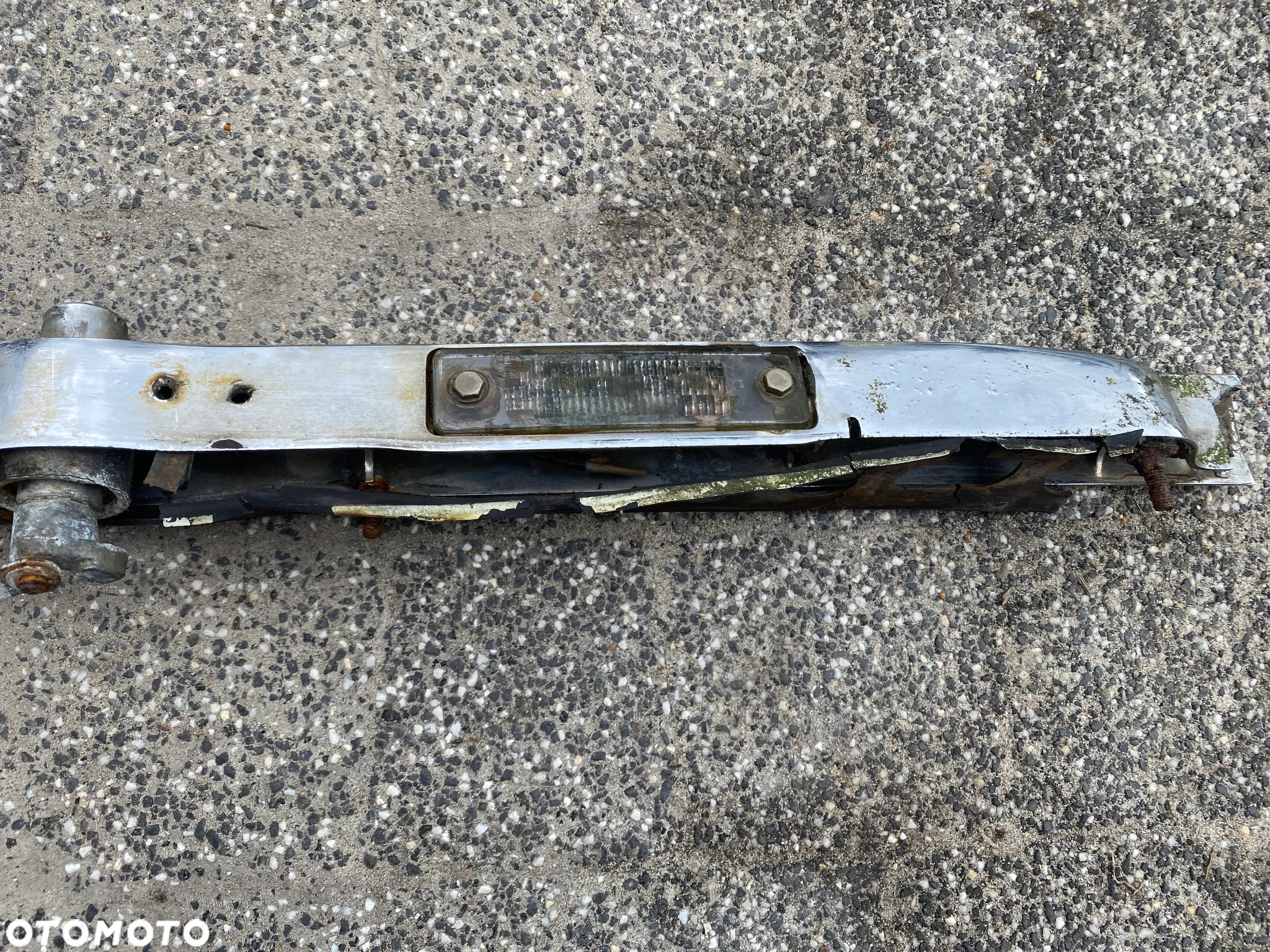 Listwa chrom tył pod klapę Mercedes-Benz SL SLC W107 C107 R107 - 7