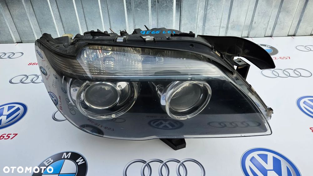 BMW 7 E65 LIFT Reflektor prawy Lampa prawa DYNAMIC XENON 6937232 Europa - 2