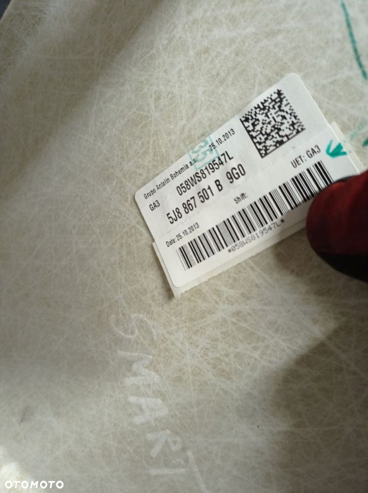 SKODA PRAKTIK PODSUFITKA 5J8867501B - 3