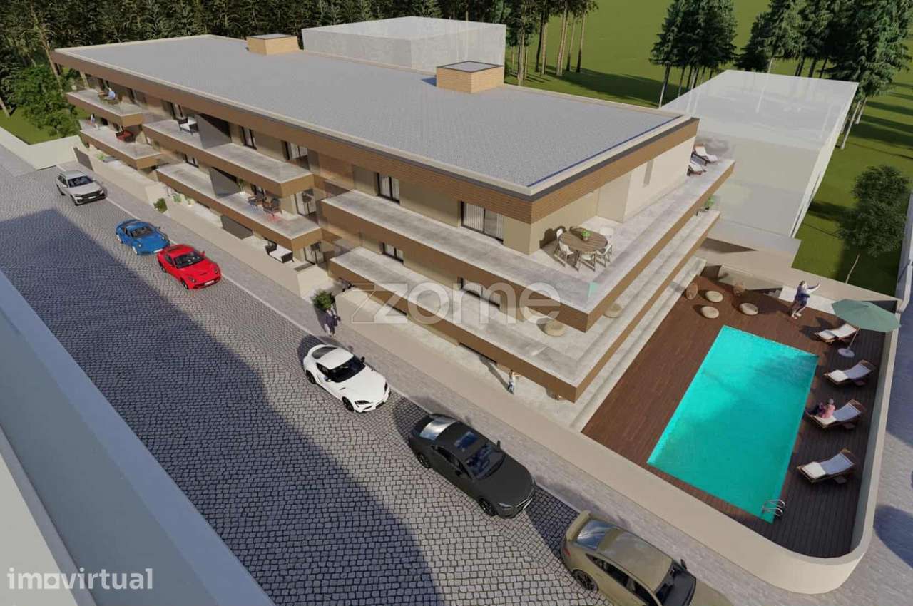 Apartamento T3 Novo em Condomínio Fechado c/ Piscina Cepães, Espose... - Grande imagem: 3/9