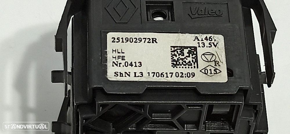 CONTROLE DE AJUSTE DE LUZES RENAULT MEGANE IV BERLINA 5P EXPERIENCE - 6