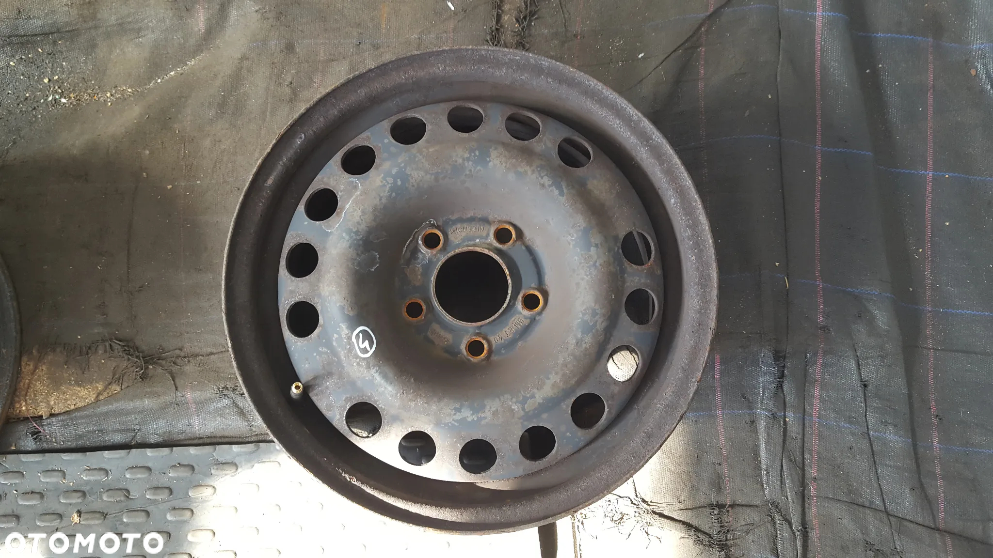 FELGI STALOWE 5x110 6Jx15 CALI ET49 OPEL ASTRA VECTRA KOMPLET - 5
