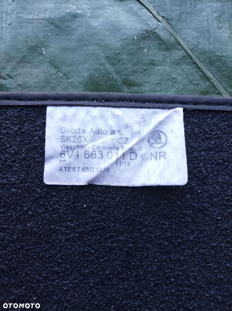 Skoda Fabia III HB dywaniki komplet oryginał producenta - 6