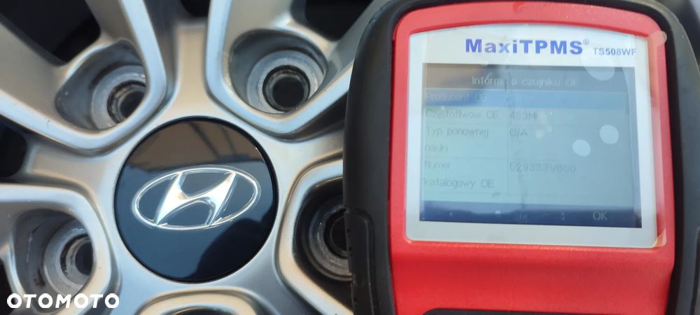 Felgi Aluminiowe Oryg. Hyundai i40 Kia 16 Cali 7Jx16 5x114,3 Et40 Ø67,1mm  Czujniki Ciśnienia Tpms 52910-3Z610 Starogard Gdański - 18