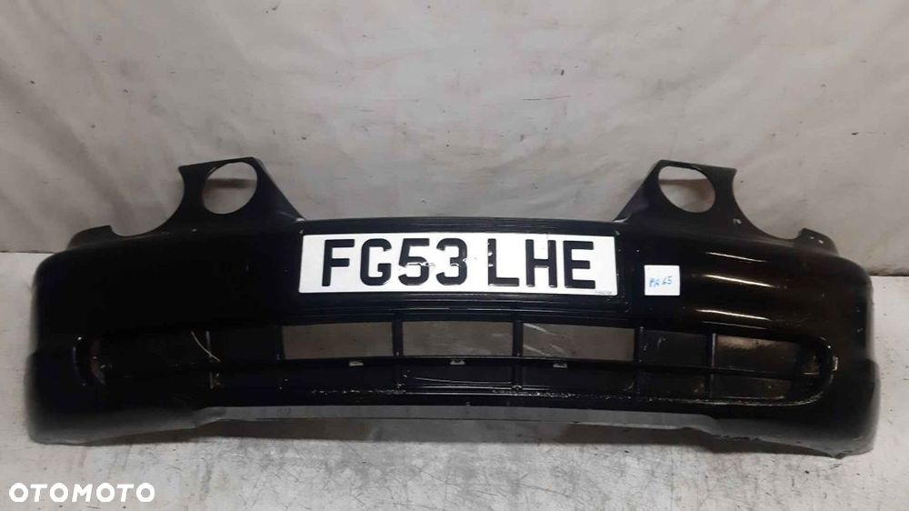 ^ ZDERZAK PRZÓD PRZEDNI DO BMW E46 3 COMPACT SCHWARZ II 2 CZARNY HALOGENY - 1