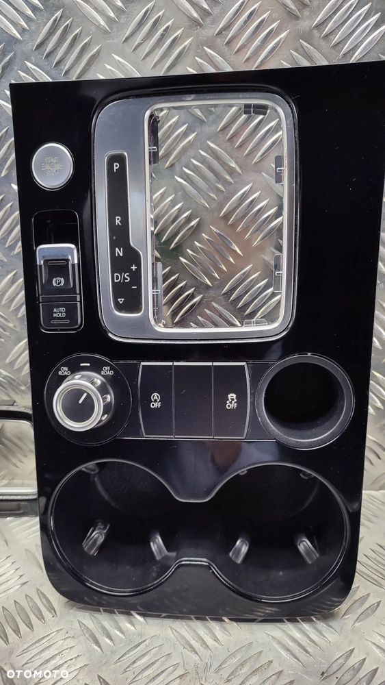 VW TOUAREG 7P 10-18R DEKORY LISTWY OZDOBNE DRZWI KOMPLET RAMKI CZARNE ZE SREBRNYM 7P6858602 ENGINE - 4