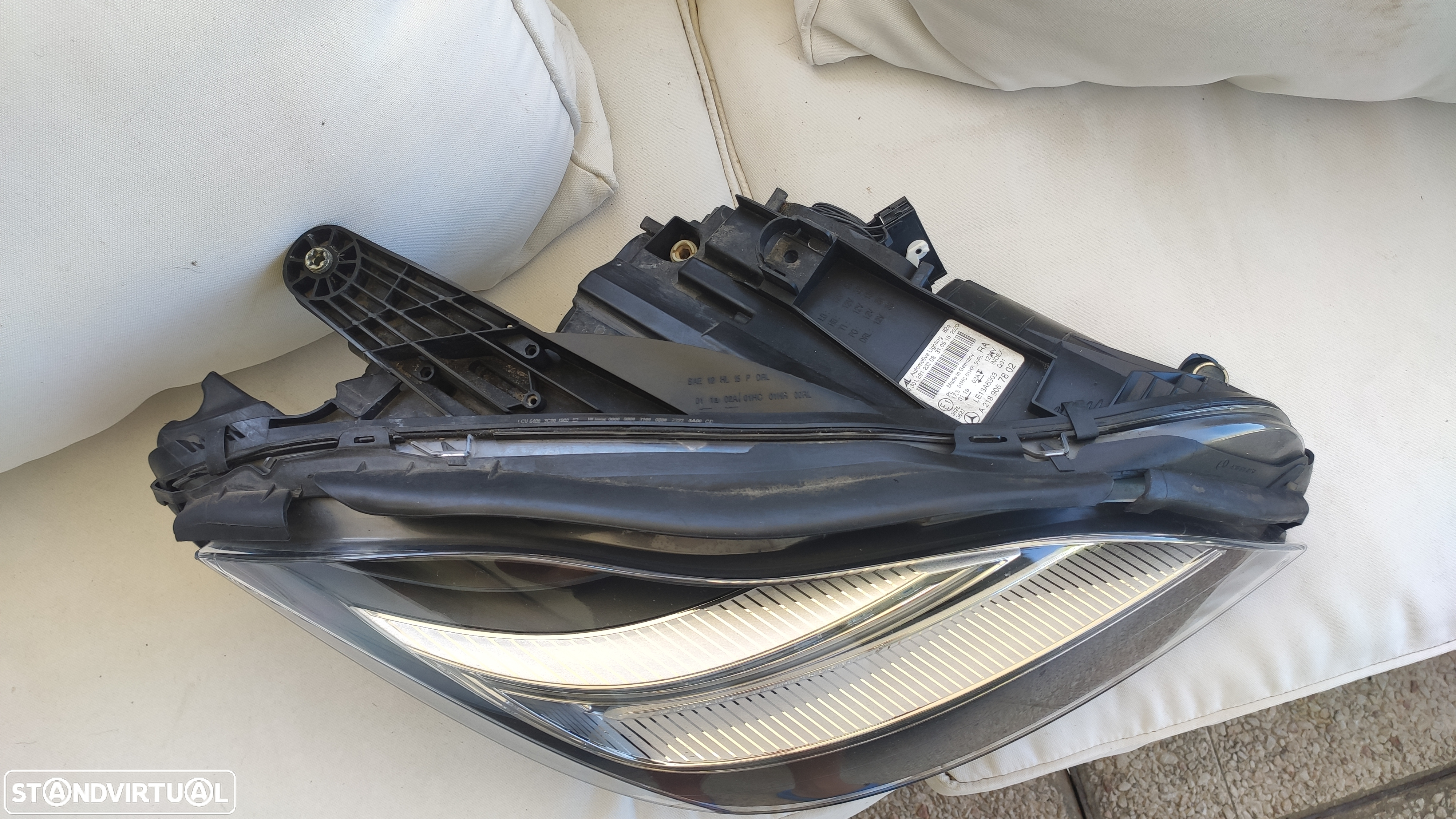 farol direito full Led ils Mercedes CLS W218 - 5