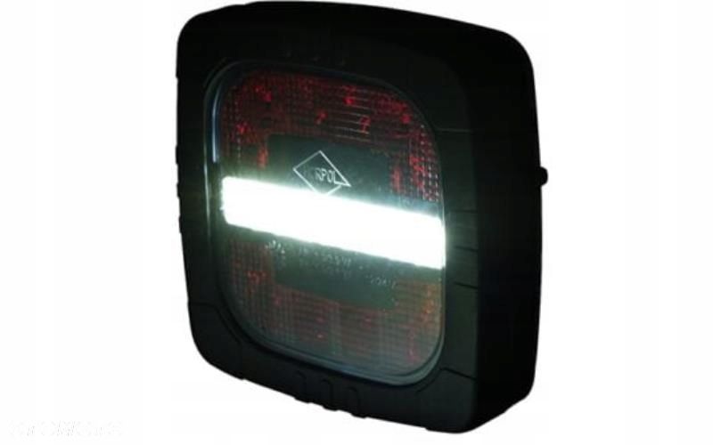 LAMPA ZESPOLONA LED TYLNA TRAKTOR PRZYCZEPA 12/24V 3 FUNKCYJNA - 2