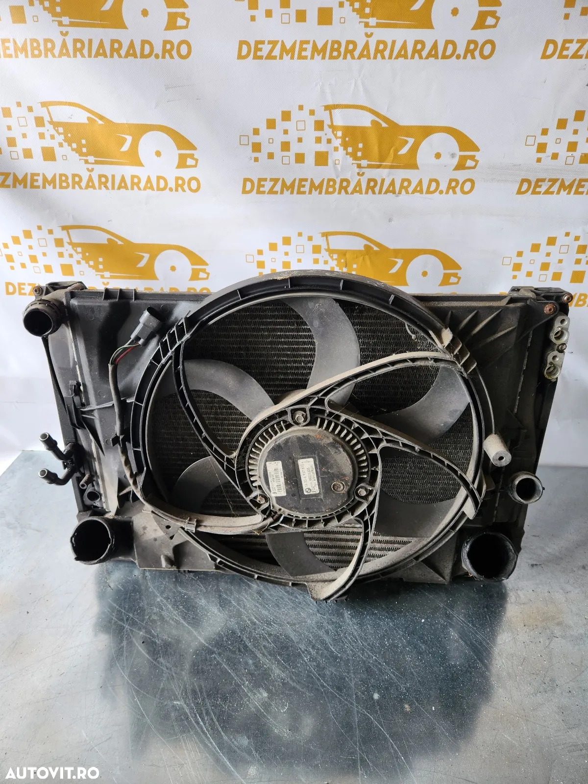 Grup Radiatoare Radiator Apa Clima Intercooler Termocupla Electroventilator Bmw E90 E91 E92 E93 Mot - 2