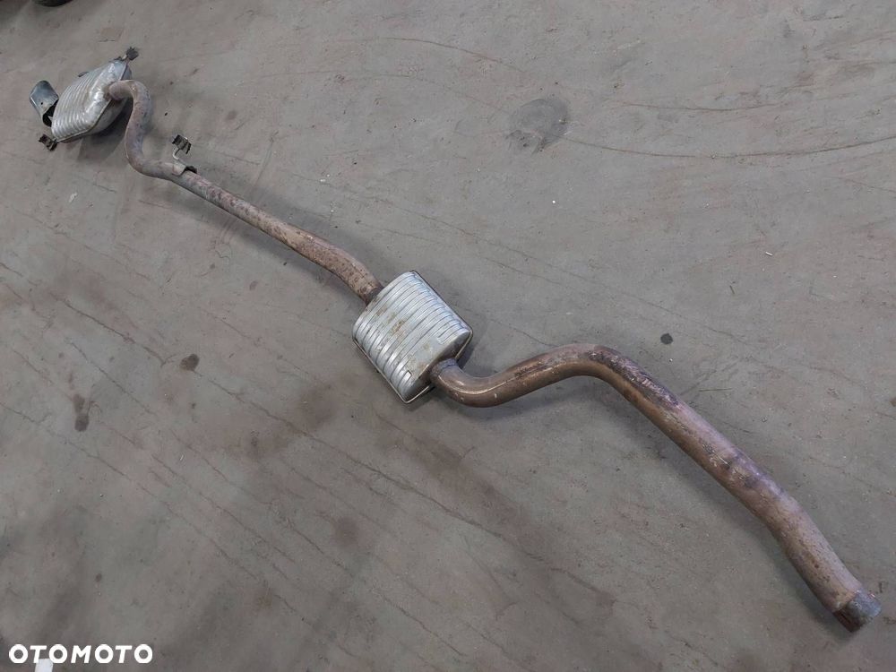 TŁUMIK WYDECH KOŃCOWY + ŚRODKOWY BMW X1 E84 2.0 D 7793237 7823340 - 6