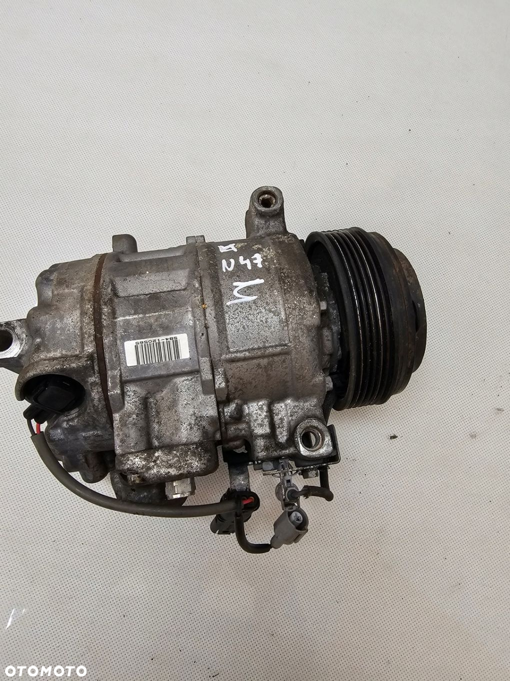 2008 BMW E87 22527010 SPRĘŻARKA KLIMATYZACJI - 11