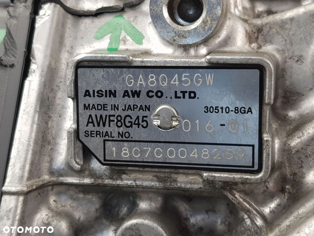 Skrzynia biegów Automatyczna BMW X1 F48 X2 F39 B48 2.0i GA8Q45GW - 5