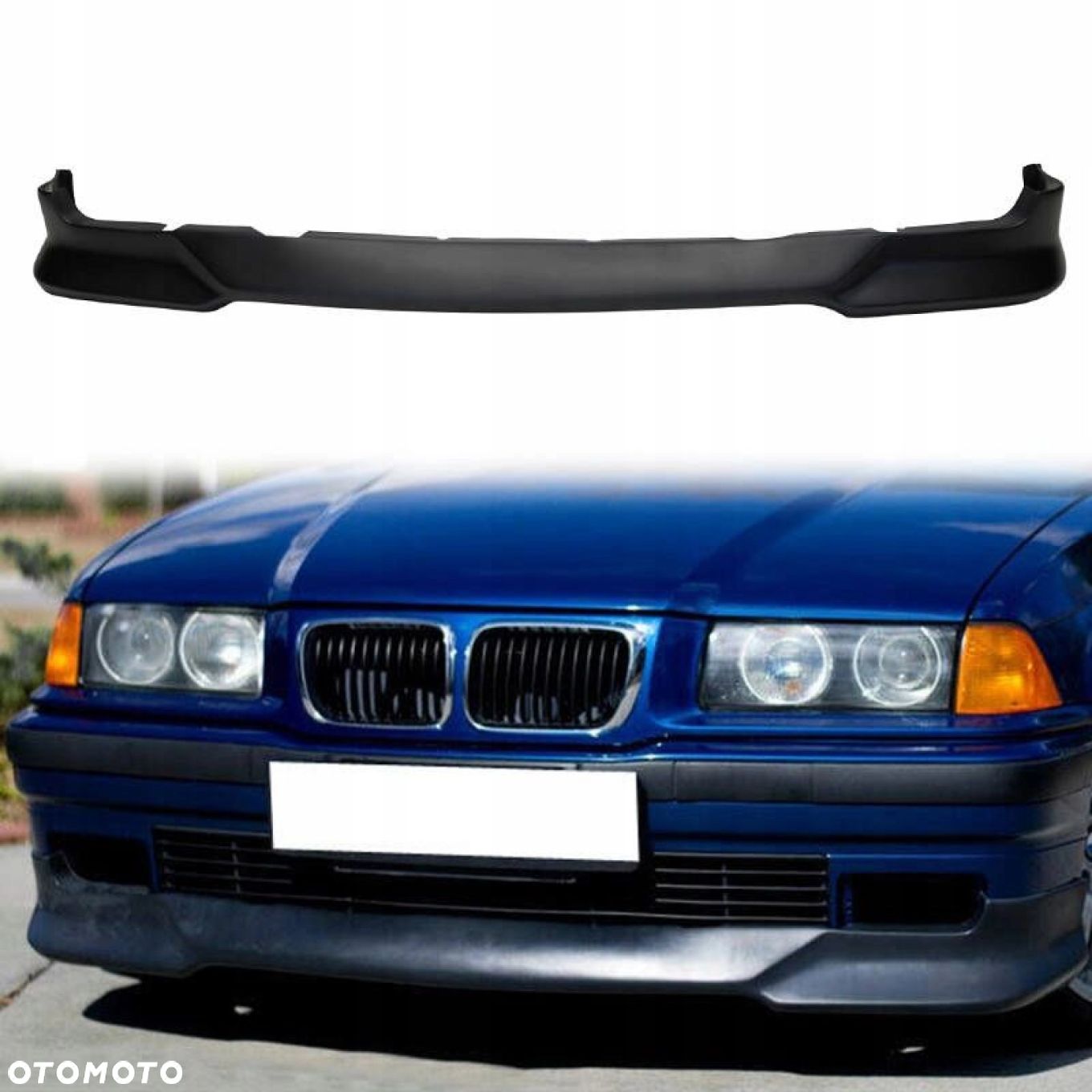 Splitter dokładka przedniego zderzaka BMW e36 pod seryjny zderzak - 1