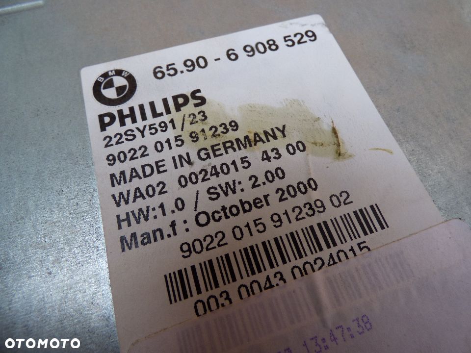 BMW E38  E39 E46 E53 CZYTNIK NAWIGACJI MK3 6908529 6915035  6920758  6915036   6922720 - 4