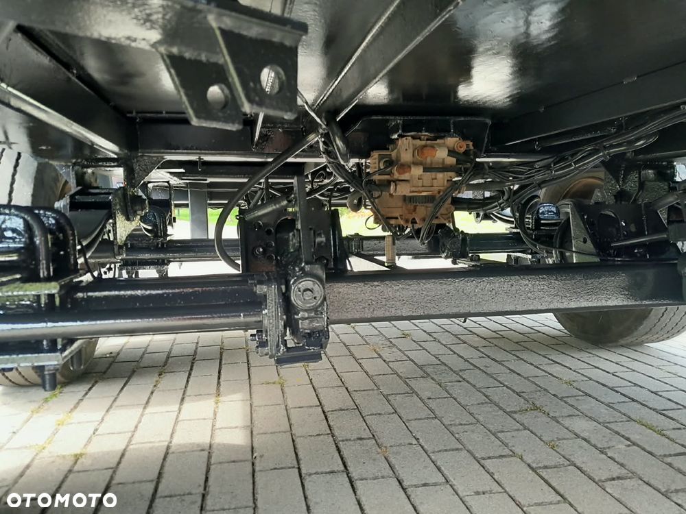 MAN TGM 18.340 / EURO 6 / MEILLER AK 12LT PILOT / bramowiec MULDA / KONTENER PRZYCZEPKA PRZYCZEPA DO BRAMOWCA GEORG - 7