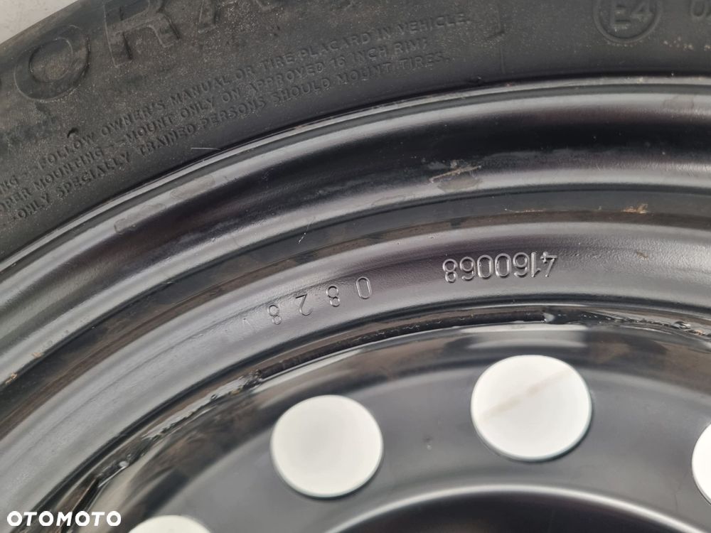 KOŁO DOJAZDOWE Audi Seat Vw Golf VI 125/70 R16 1K0601027AL 5x112 dojazdówka - 6