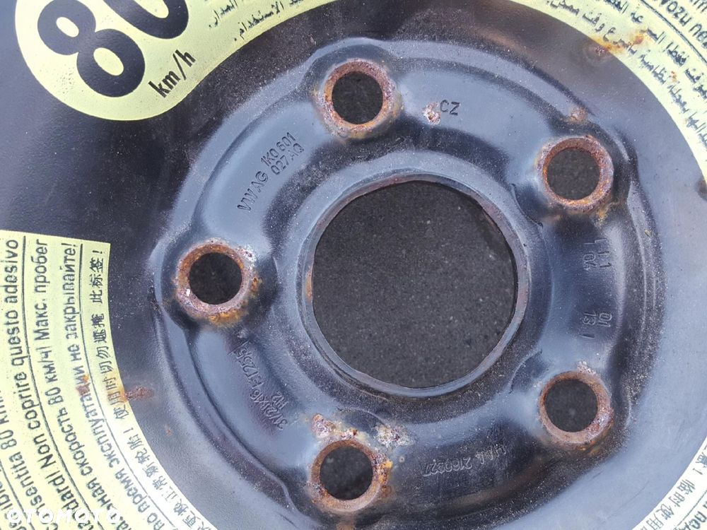 AUDI A3 8P VW GOLF VI 6 V 5 EOS SEAT LEON II ALTEA KOŁO DOJAZDOWE 16 5X112 - 4