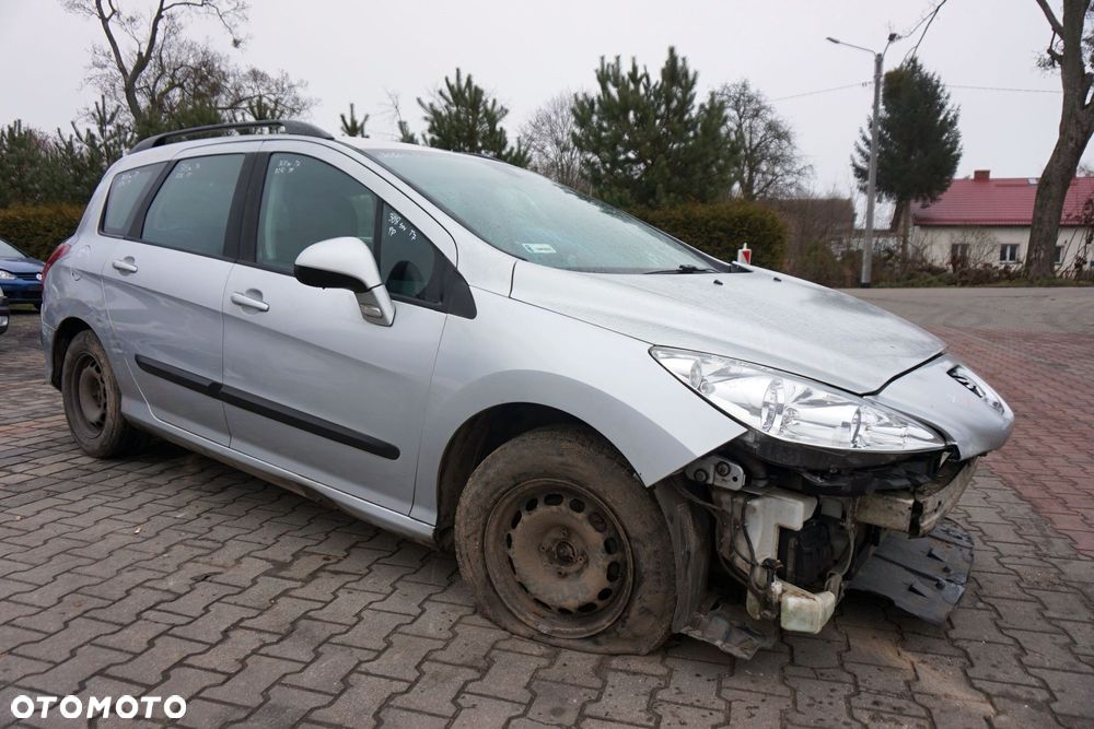PEUGEOT 308 I T7 KOMBI 2008 EZRC 1.6 HDI DV6ATED4 90KM 20DM75 SREBRNY na części - 7