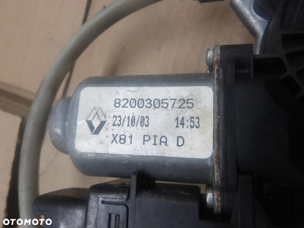 RENAULT ESPACE 4 IV 2.0B 02-06 PODNOŚNIK PRAWY PRZÓD PRAWY TYŁ 8200305724 8200305725 - 19