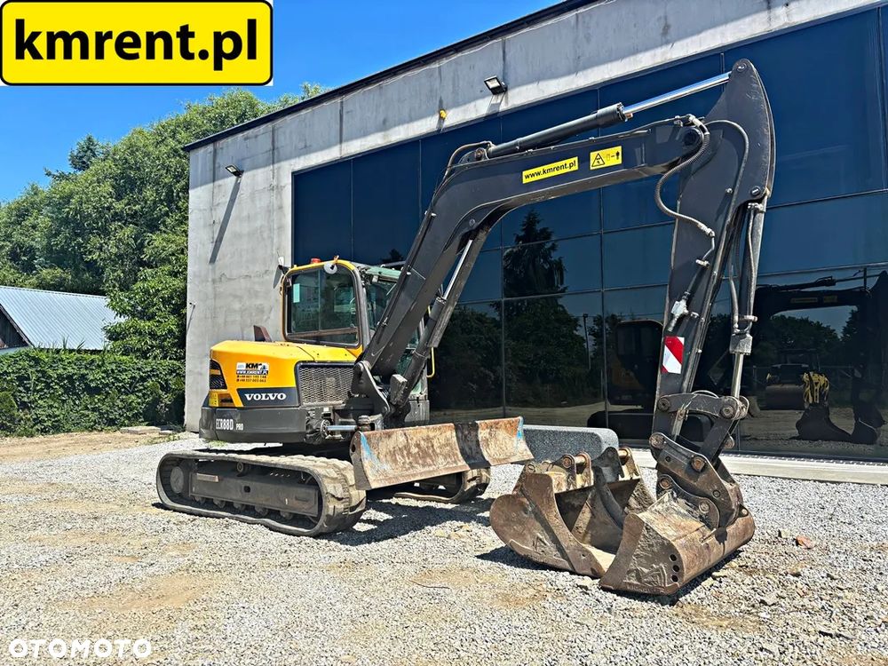 Volvo ECR 88 D KOPARKA GĄSIENICOWA 2020R. | JCB 8080, 8085 ,85 CAT 308 307, KOMATSU PC 88, MECALAC 8 MCR YANMAR VIO BOBCAT 80 - 7