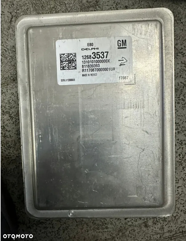 Sterownik komputer silnika 2.0B benzyna 260KM Opel Insignia B 12683537