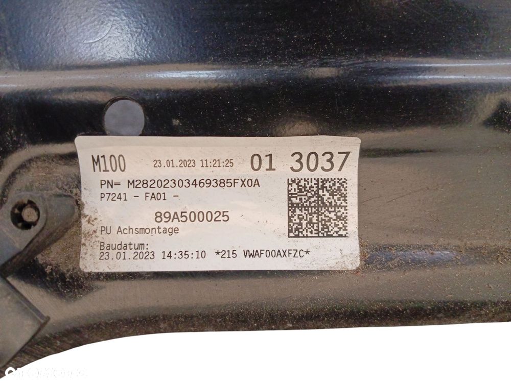 BELKA ZAWIESZENIA TYŁ AUDI Q4 E-TRON (2021-) 40 204KM 150kW 1EA505235BC 1EA505285A - 6