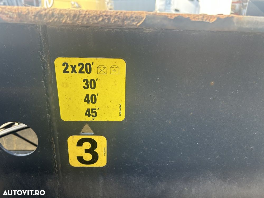 Krone Transcontainer,1X20, 2x20, 1x30, 1x40,1x45, factura externa - 12