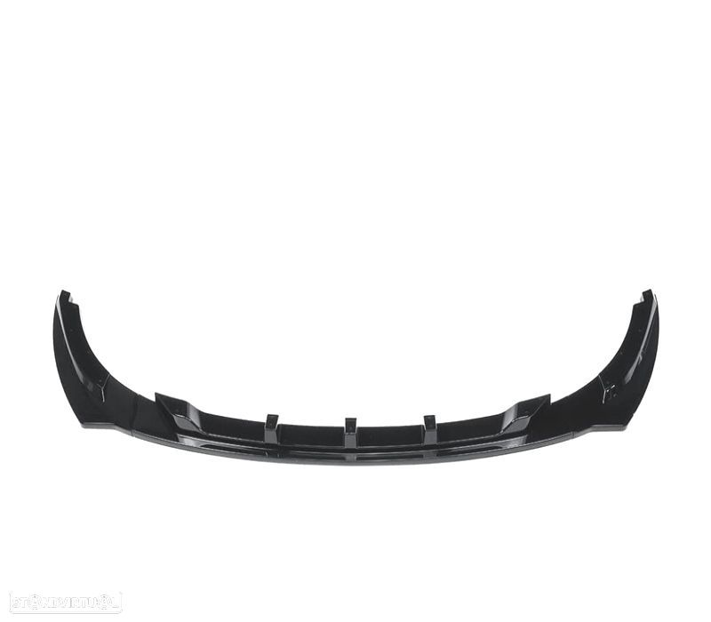 SPOILER LIP DIANTEIRO VOLKSWAGEN VW GOLF 5 GTI 03-08 PRETO BRILHANTE - 3