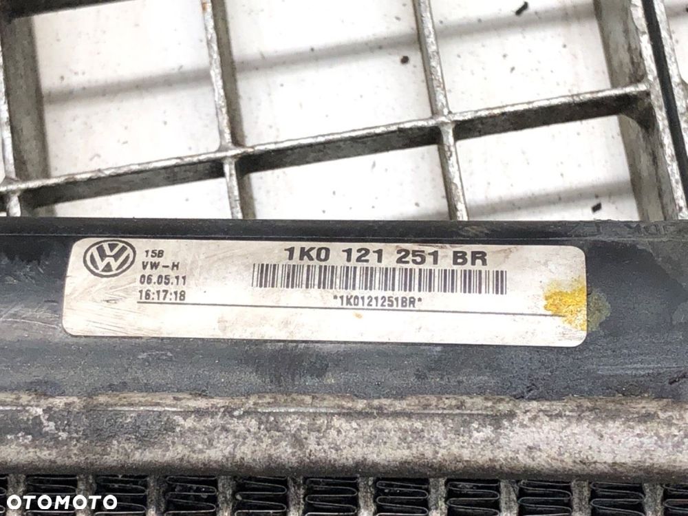 CHŁODNICA WODY  SKODA OCTAVIA II Combi (1Z5) 2004 - 2013 1.6 75 kW [102 KM] benzyna 2004 - 2013 - 6